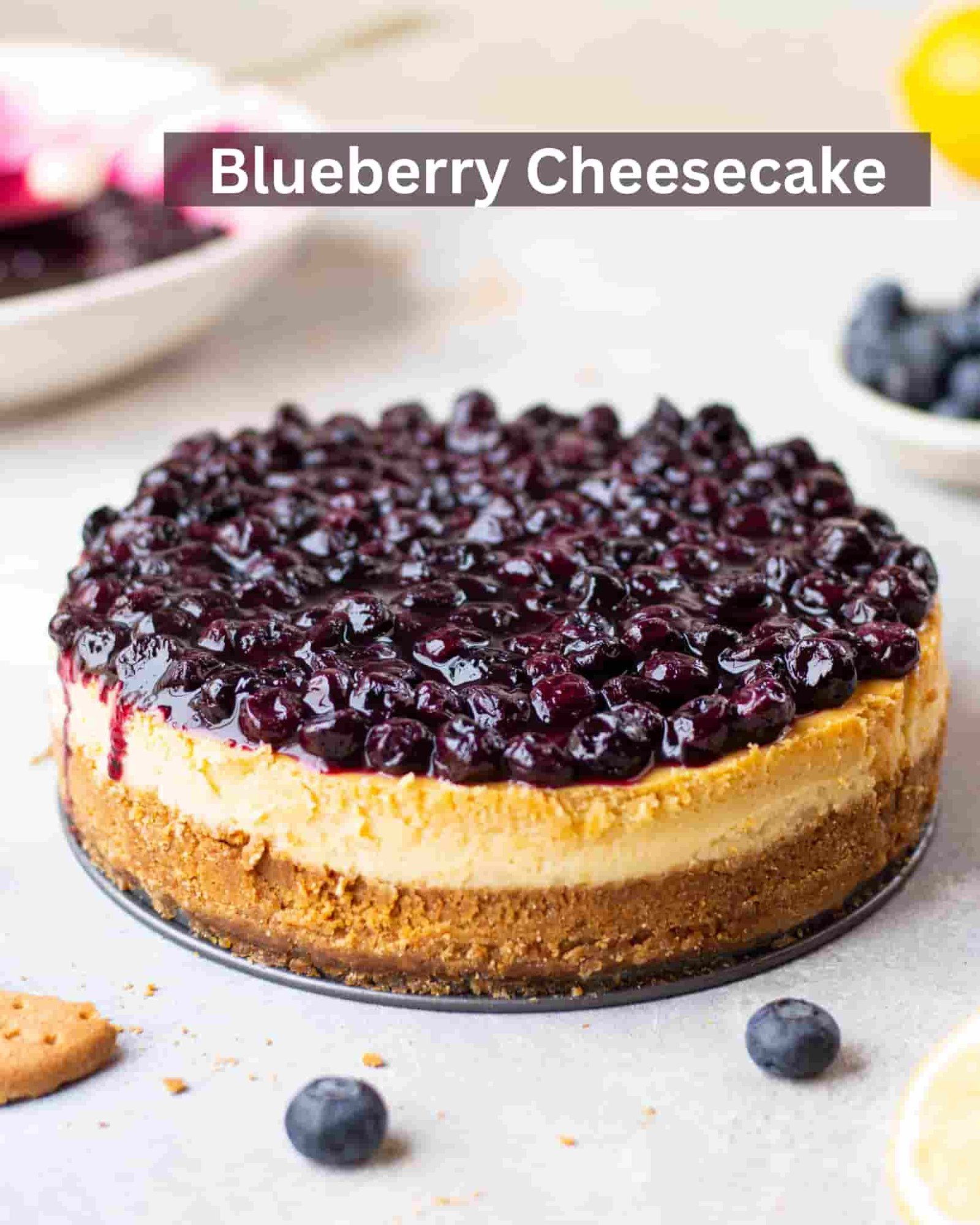 blueberry cheesecake recipe