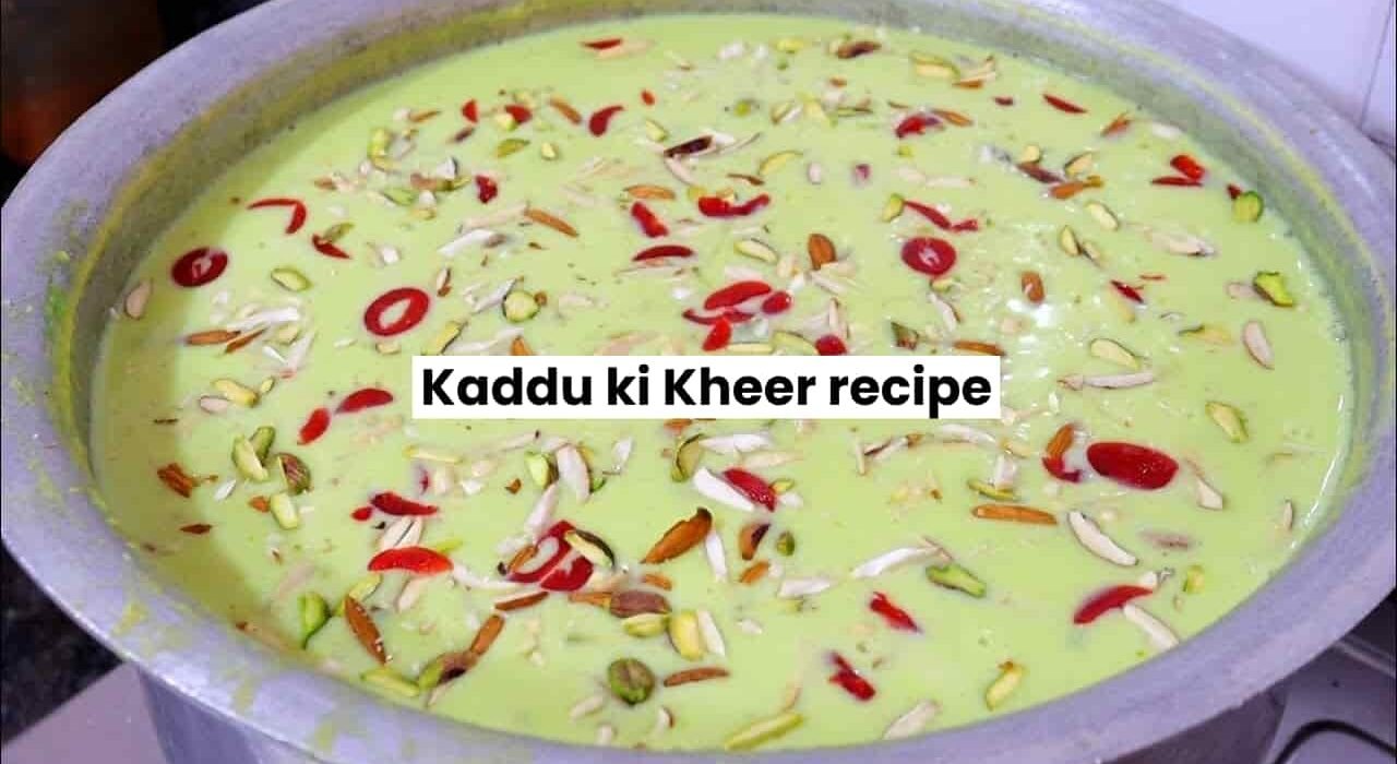 Kaddu Ki Kheer Recipe